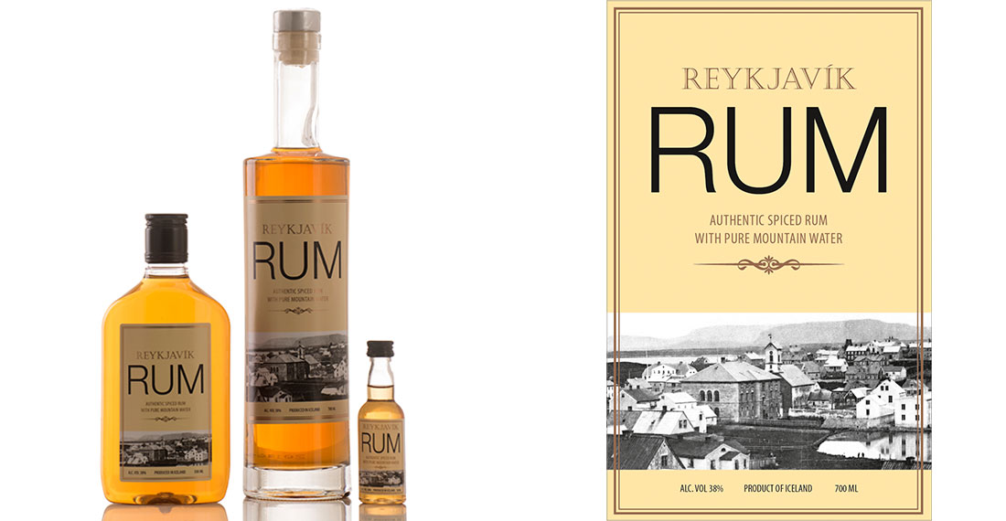 Reykjavik Rum - Authentic Spiced Rum with pure mountain water